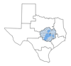 Region 7 counties map