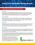 Fetal Infant Morbidity Review Boards