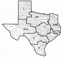 Texas Regions Map